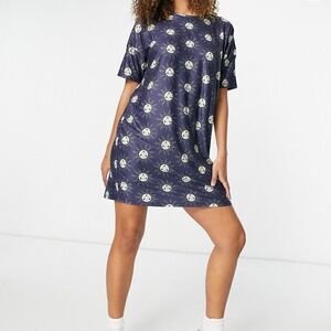 Navy Moon Print by ASOS/Urban Threads